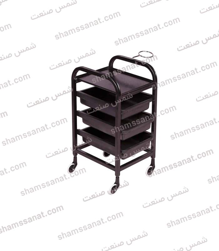 2010-1 ترولی پدیکور آرایشگاهی فلزی 2010