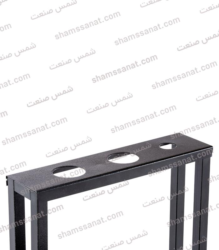 2041-1 ترولی فشیال آرایشگاهی فلزی چوبی 2041