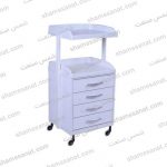 ترولی آرایشگاهی چوبی 2051