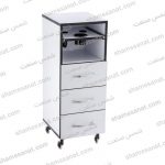 ترولی ابزار آرایشگاهی چوبی  2052