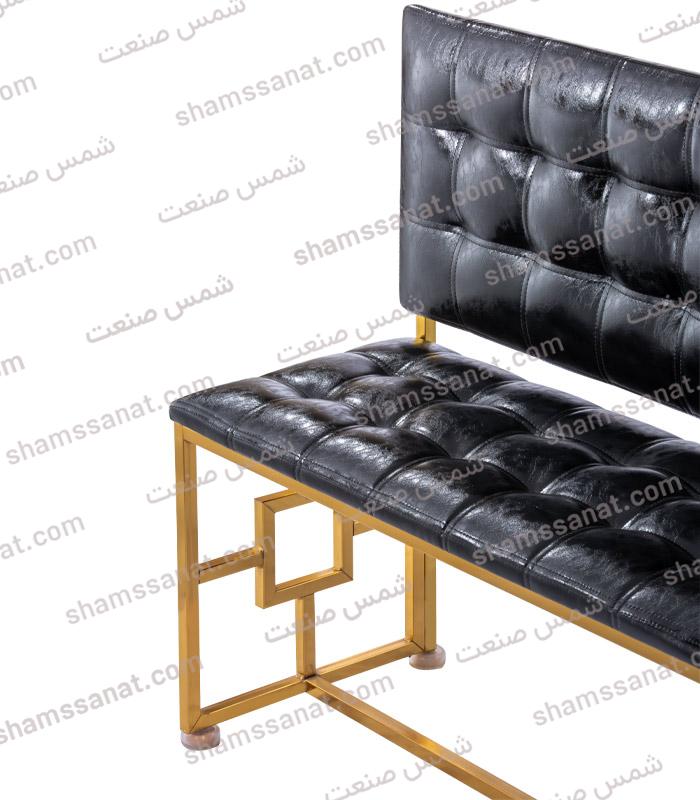 3430-2 نیمکت فلزی پشتی دار سه نفره3430
