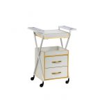 ترولی آرایشگاهی چوبی فلزی 2062