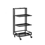 ترولی میکاپ و اصلاح آرایشگاهی فلزی 2063